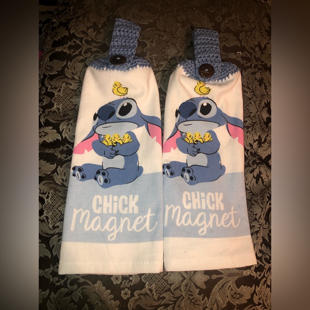 Stitch Easter Hanging Towel Set